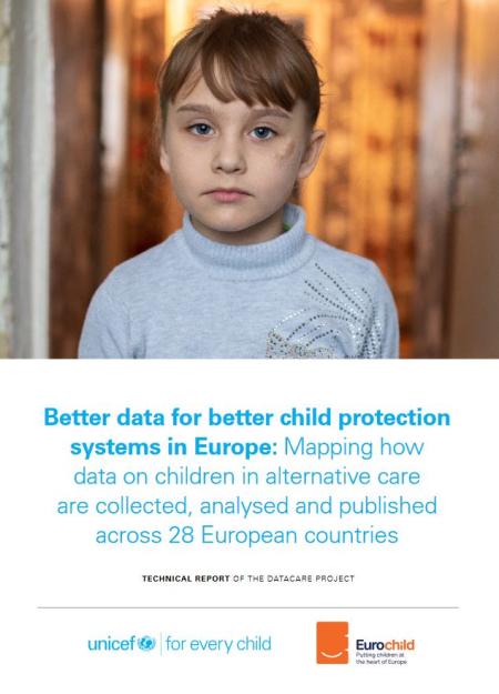 Better data for better child protection systems in Europe Cover