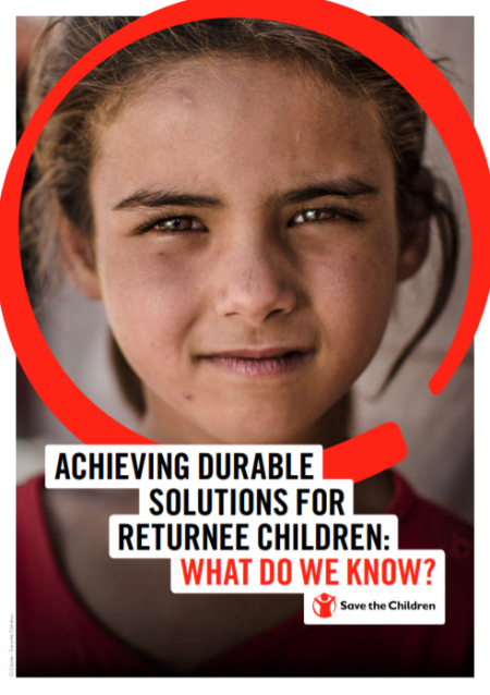  Achieving durable solutions for returnee children: What do we know?