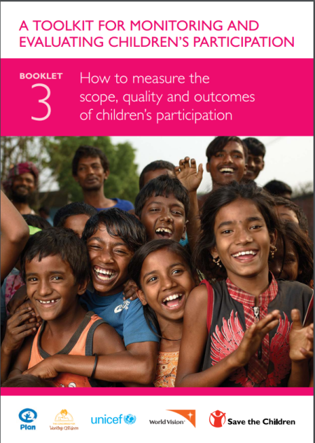 A Toolkit for Monitoring and Evaluating CHILDREN’S Participation 