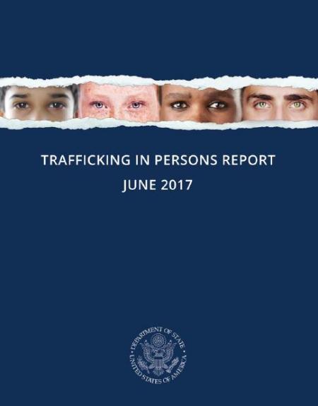  2017 Trafficking in Persons Report front page